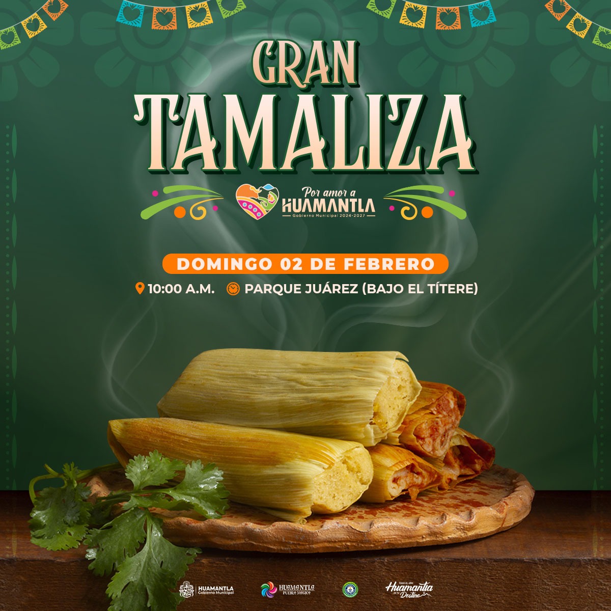 Invita el gobierno municipal a la celebración del día de la candelaria con la ‘Gran Tamaliza’