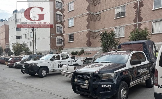 Explosión de perfumes en Santa Cruz Tlaxcala moviliza a corporaciones de seguridad y emergencia