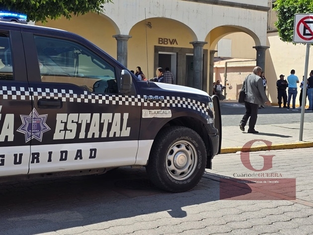 Roban medio millón de pesos a empresario en pleno centro de Tlaxcala