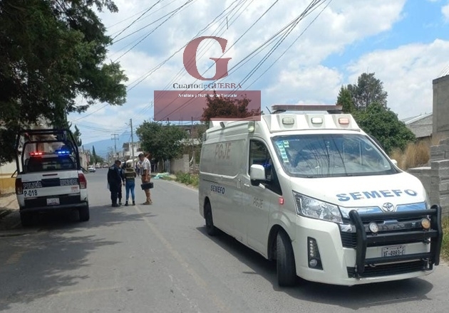 Hallan hombre sin vida en calles de Contla; padecía alcoholismo