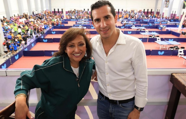 Agradece gobernadora al gobierno federal por los recursos destinados para la Olimpiada Nacional