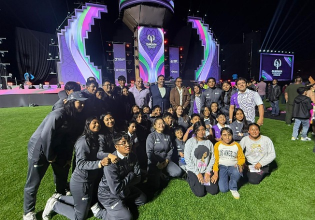 Atletas, maravillados con la inauguración de la Olimpiada Nacional Conade 2025