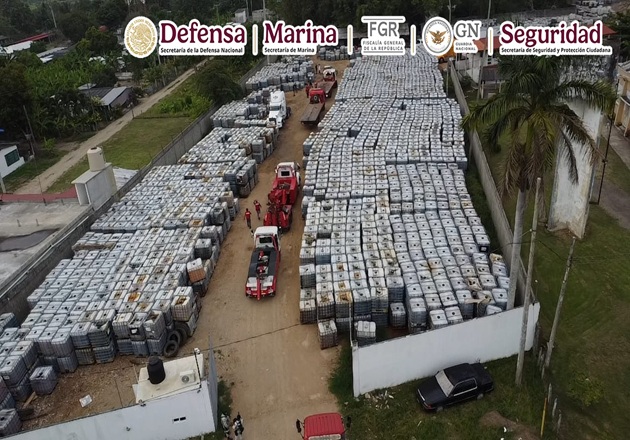 Tras realizar un cateo en Tabasco se recuperaron más de 3 millones de litros de hidrocarburo