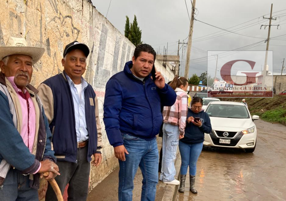 Inundaciones azotan Pocitos, Atltzayanca y afectan hogares