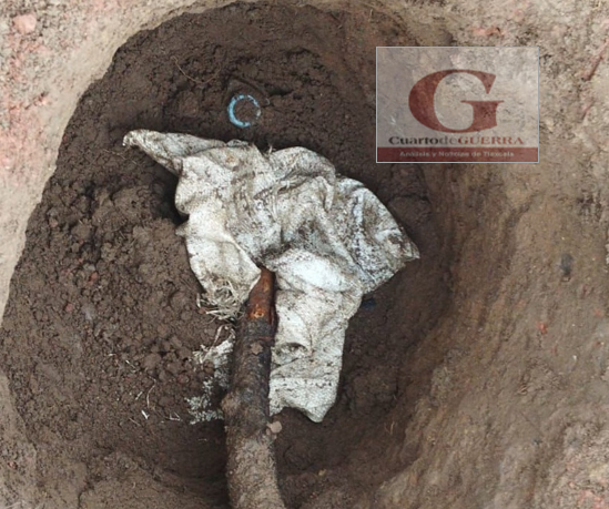 Guardia Nacional halla y resguarda toma clandestina en ducto de Pemex en Calpulalpan