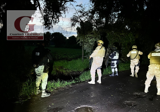 GN asegura toma clandestina de gas LP en Huejotzingo, Puebla