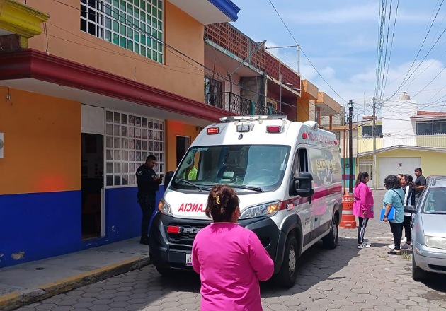 Atiende Protección Civil de Chiautempan reporte por olor a gas cerca de escuela