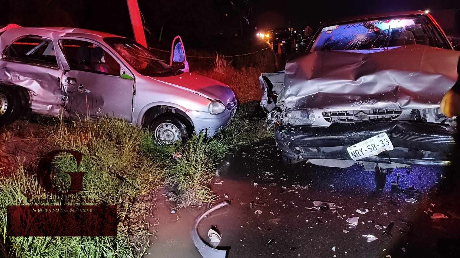 Accidente frontal en Tlaxco deja un muerto y una joven herida