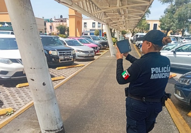 Refuerza Policía Municipal de Tlaxcala vigilancia para prevenir el robo de vehículos
