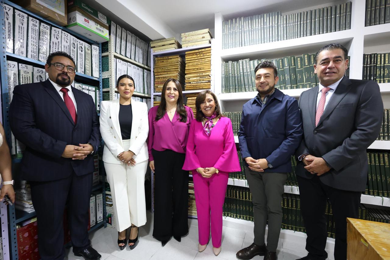 Pone en marcha gobernadora sexta oficina regional de Registro Civil