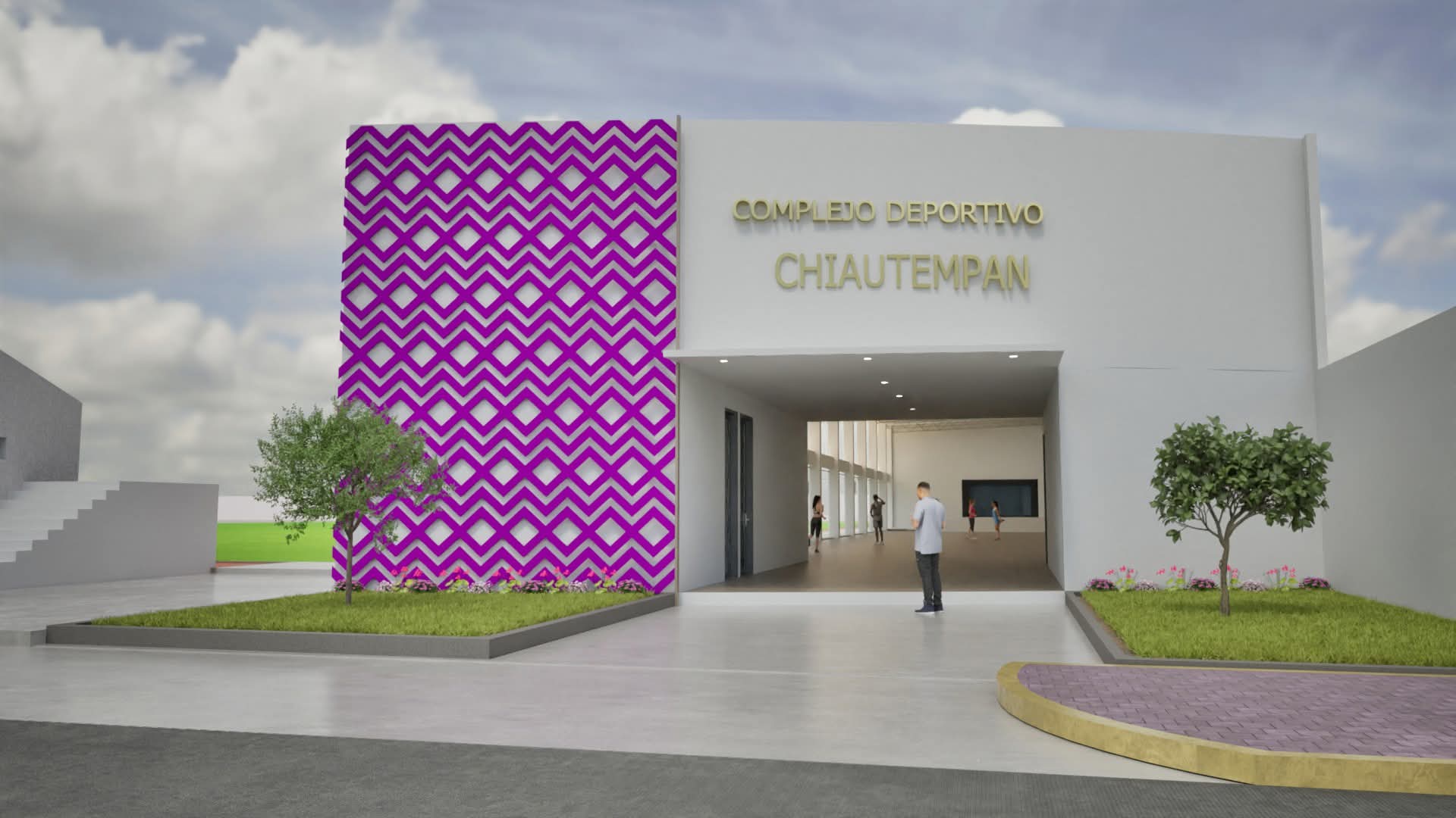 Blanca Angulo anuncia construcción de Complejo Deportivo en Chiautempan