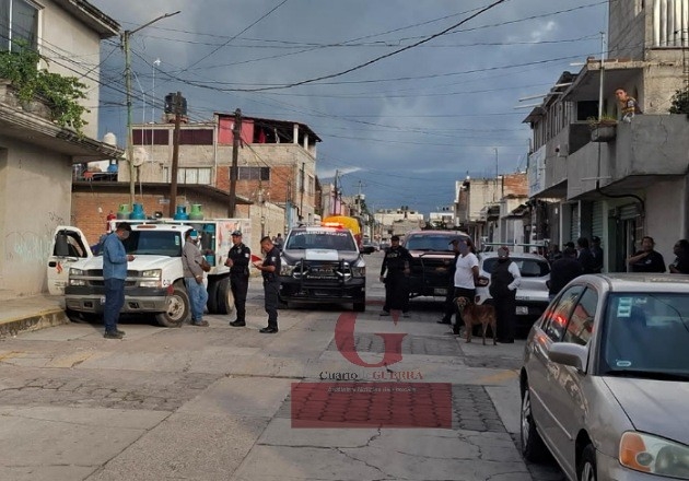 Alarmas vecinales frustran asalto a repartidor de gas en Chiautempan