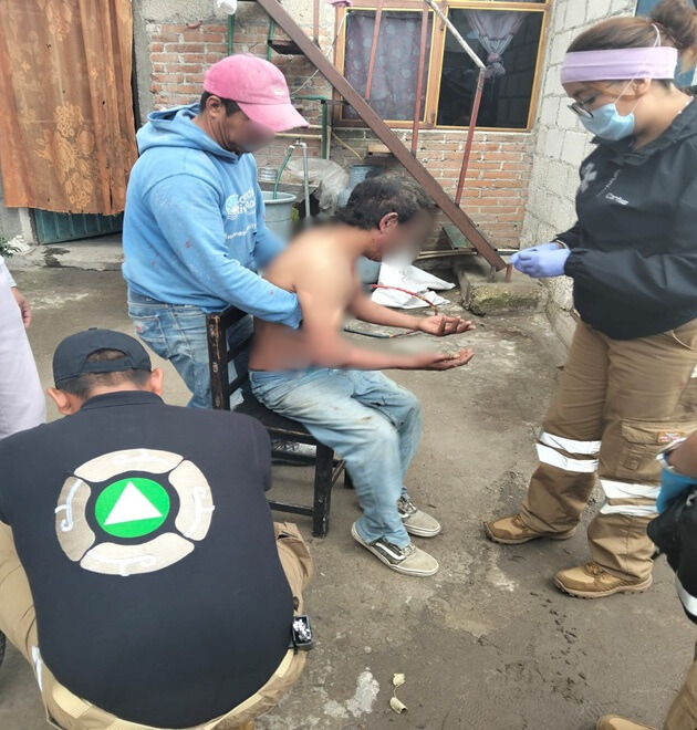 Protección Civil de Huamantla atiende explosión de tanque de gas; exhorta a la población a reforzar prevención