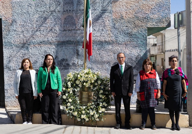 Huamantla rinde homenaje a Niños Héroes y al Coronel Felipe Santiago Xicohténcatl en San Sebastián