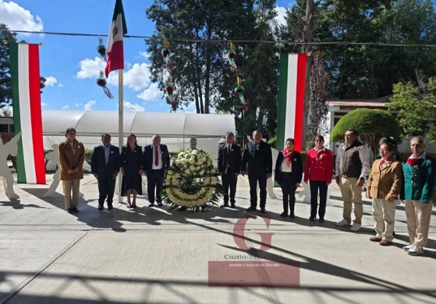 Secundaria General ‘Fernando Montes de Oca’ de Ixtacuixtla celebra 56 años y rinde homenaje a los Niños Héroes