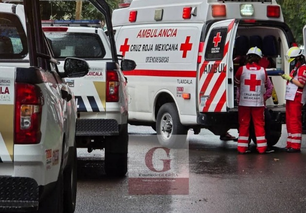 Golpean brutalmente a batazos a tres jóvenes en la Puebla-Tlaxcala, a la altura de CCU