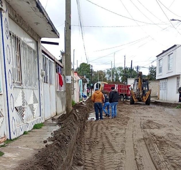 CAPAMH realiza trabajos de mantenimiento y reparación en distintos puntos del municipio