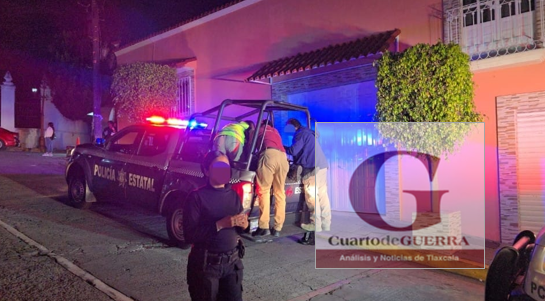 Violenta riña en Panotla: Un civil herido de bala y un policía lesionado