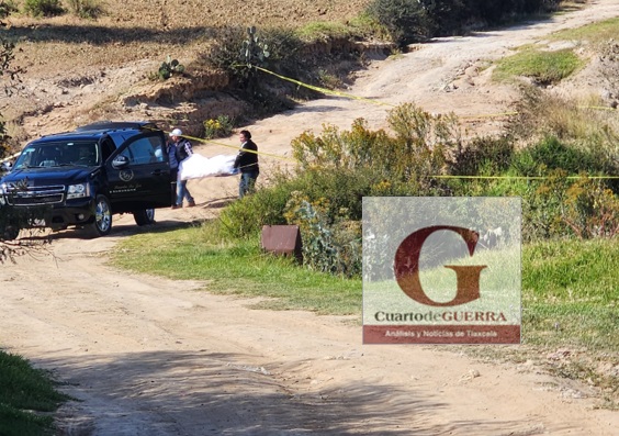Disputa territorial deja expuesto por más de 24 horas cuerpo decapitado y maniatado en frontera Tlaxcala-Hidalgo-Edomex