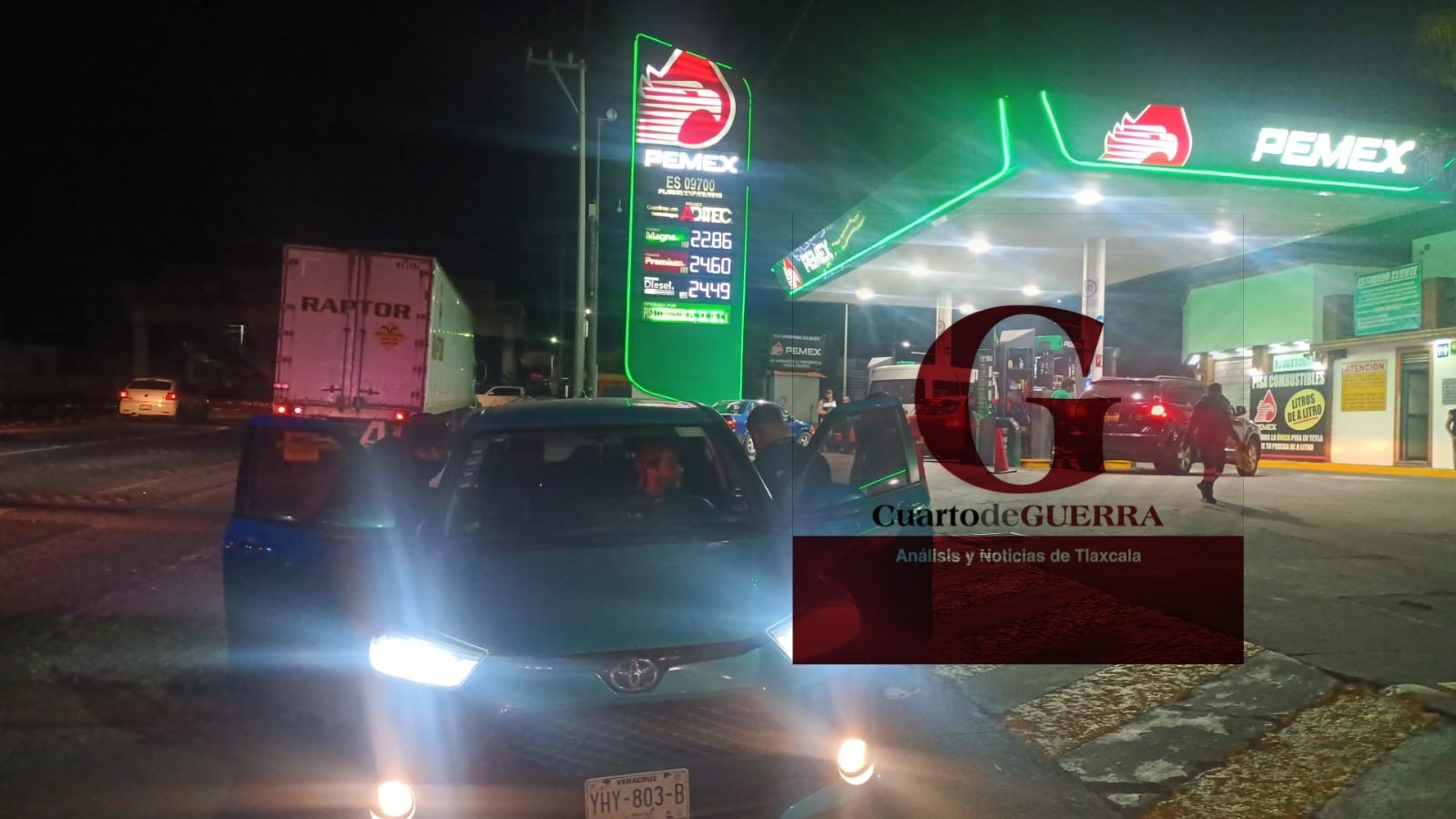 Ataque armado en carretera Tlaxco-Apizaco