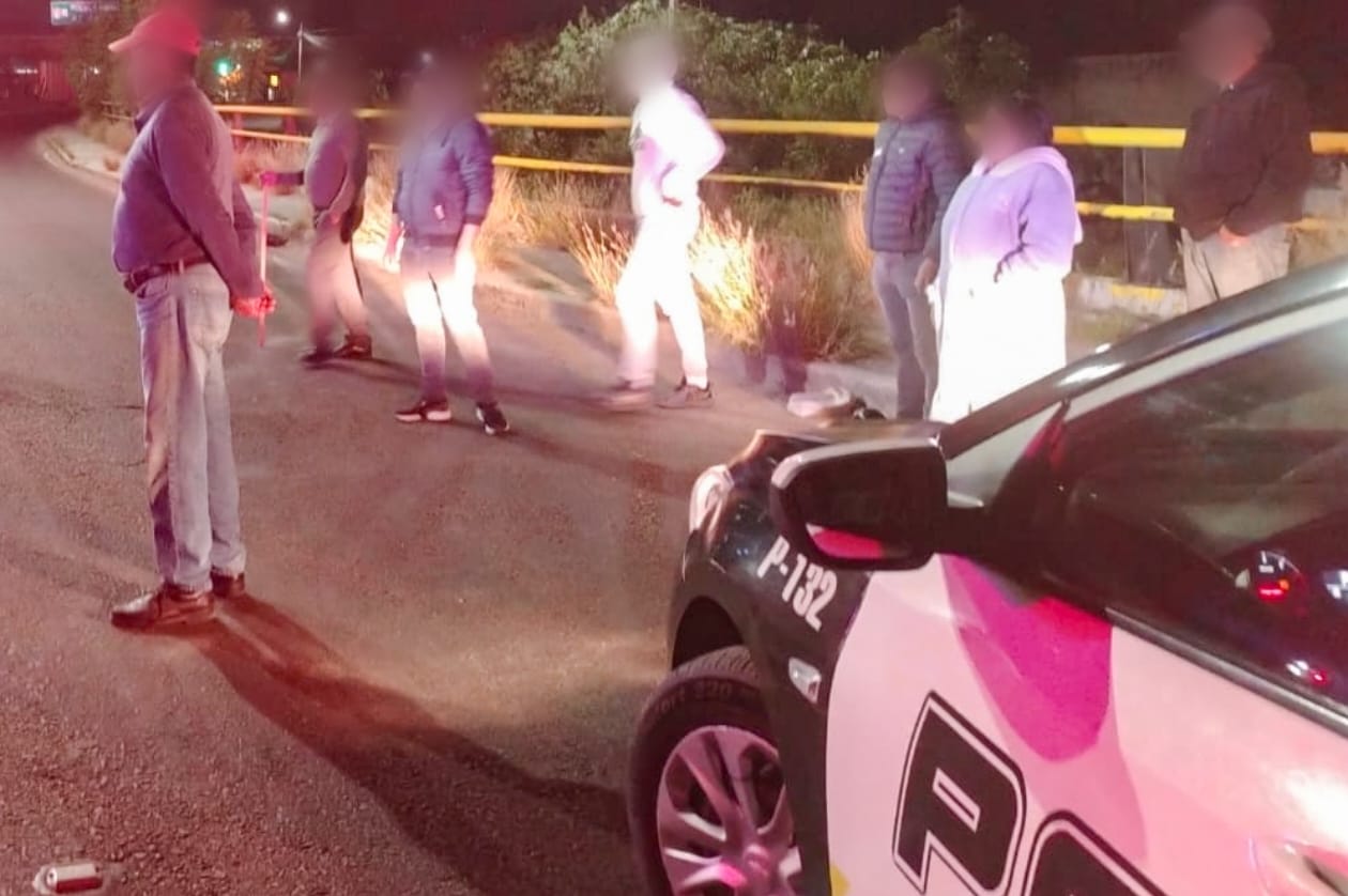 Policía Municipal de Tlaxcala detiene a hombre señalado por intento de robo en Acuitlapilco