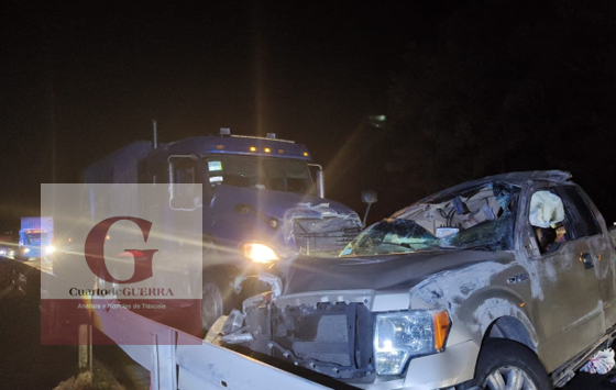 Mueren tres miembros de una familia poblana tras accidente en la Amozoc-Perote