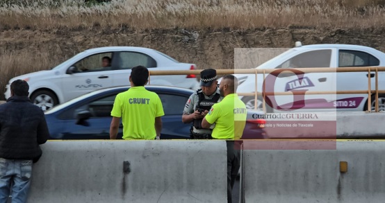 Muere un hombre al ser atropellado en la Apizaco-Chiautempan; se encontraría bajo el influjo de estupefacientes