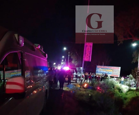 Motociclista muere al derrapar a metros de su casa en límites de Tlaxcala y Puebla