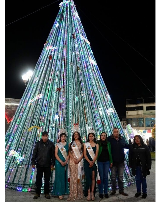 Emiliano Zapata celebra el Encendido del Árbol Navideño con una noche llena de magia y unión familiar