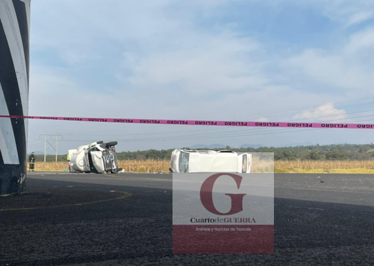 Choque de pipa de gas deja un muerto y lesionados, con fuga controlada, en Xaloztoc