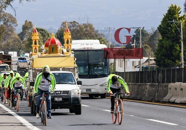 Peregrinaciones avanzan hacia la Basílica de Guadalupe