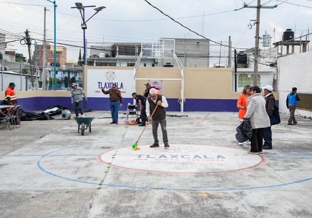 Ayuntamiento de Tlaxcala acerca servicios municipales a la ciudadanía con Jornada por la Paz en San Gabriel Cuauhtla