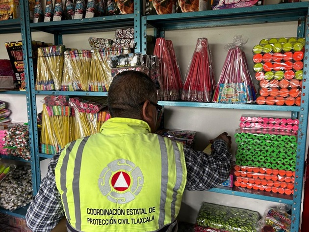 Protección Civil estatal llama a reforzar medidas de seguridad durante celebraciones decembrinas