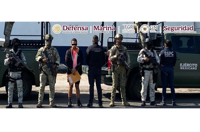 Detienen a líder de célula delictiva vinculada con homicidios, extorsiones y tráfico de drogas en Jalisco