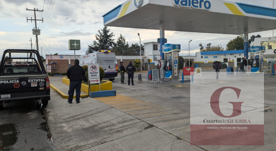 Violento asalto a gasolinera en Muñoz de Domingo Arenas deja a trabajadores en crisis