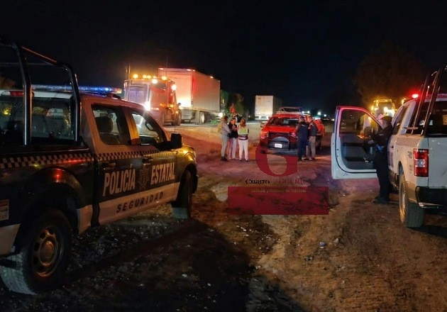Balean a motociclista en la México-Veracruz; lo trasladan de urgencia a hospital IMSS Bienestar de Calpulalpan