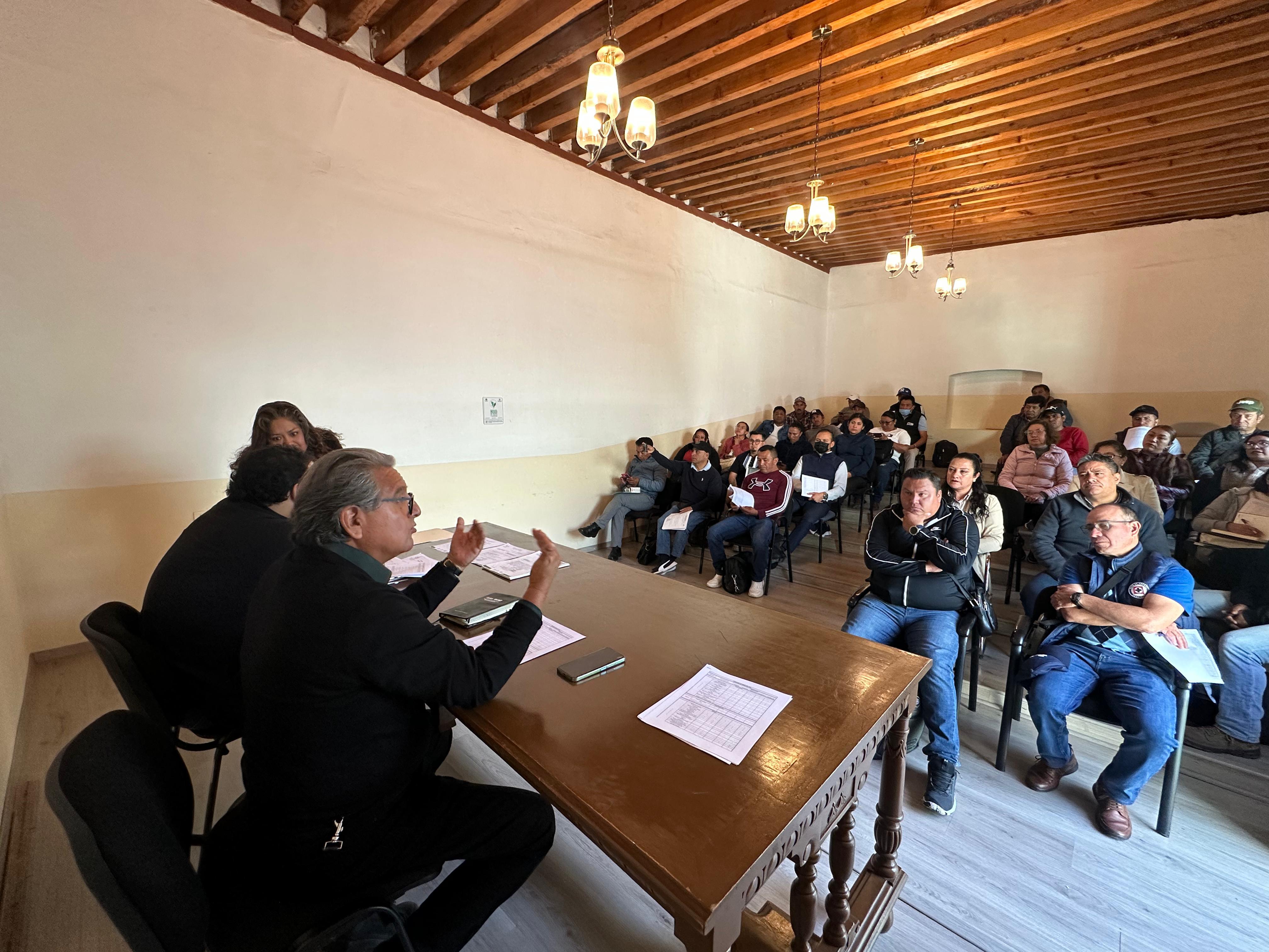 Huamantla fortalece la planeación de obras comunitarias para 2026