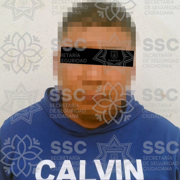 Detiene SSC a sujeto en Chiautempan por narcomenudeo