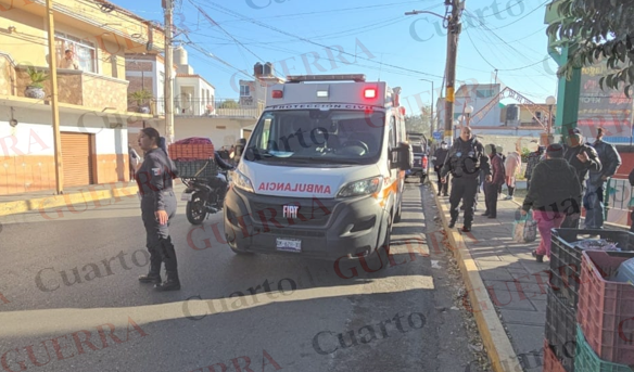 Adulto mayor resiste asalto de su camioneta y es golpeado con la cacha de una pistola, en Totolac