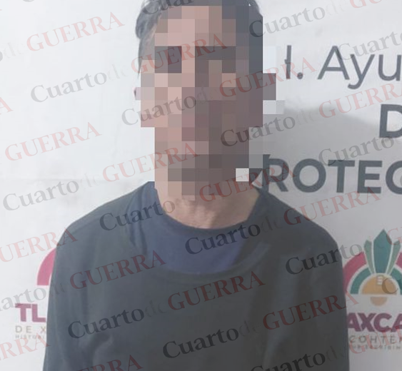 Policías de la capital de Tlaxcala frustran robo a tienda Neto; maleantes hacían un boquete