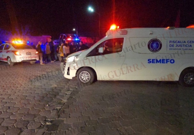 Ejecutan a motociclista en Contla; investigan intento de asalto o ajuste de cuentas