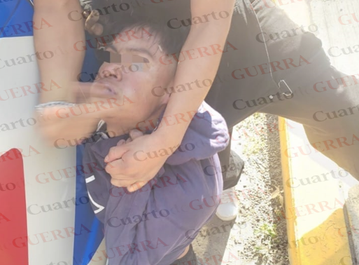 Detienen a sujeto que robó un vehículo en Zacualpan, pero queda en libertad al no haber denuncia