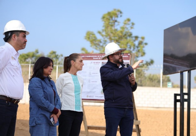 Presidenta Claudia Sheinbaum y gobernadora Lorena Cuéllar supervisan avances en plantas de tratamiento en Tlaxco