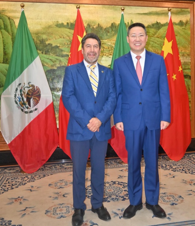 Ray Vázquez Conchas refuerza la relación bilateral en el Año Nuevo Chino en México