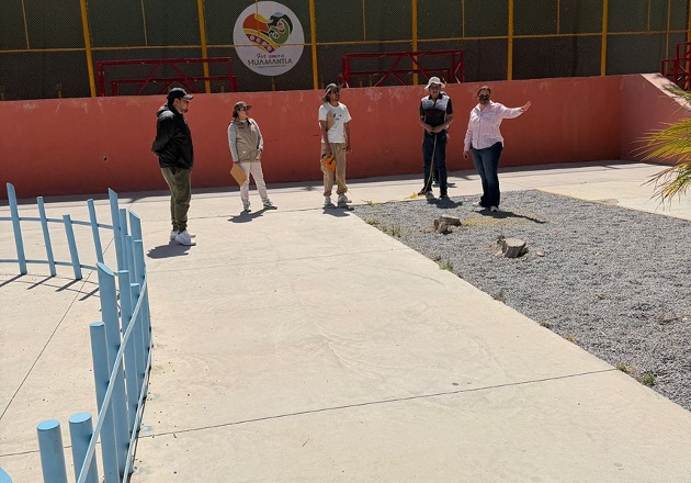 Huamantla recibe visita de Sedatu para valoración de posible inversión en espacios deportivos