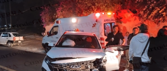 Accidente en Belén, Apetatitlán deja tres lesionados y rescate con equipo hidráulico