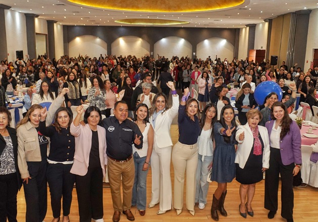 Respalda Alessandra Rojo de la Vega aspiraciones y liderazgo de Miriam Martínez para el 2027