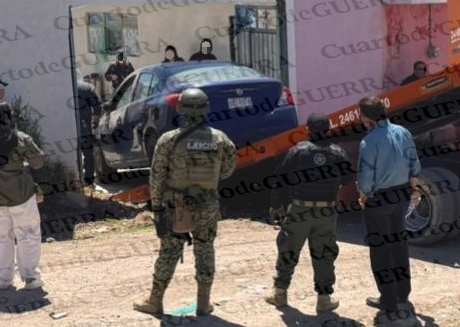 ¡Golpe al robo de vehículos en Tlaxco! Desmantelan ‘deshuesadero’ y recuperan auto clásico