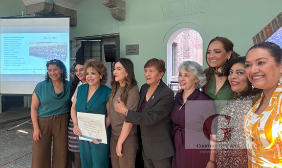 Marina Aguilar López, referente en la defensa de los derechos de las mujeres en Tlaxcala