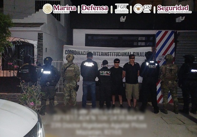 En Sinaloa, detienen a  dos integrantes de 'Los Chapitos'
